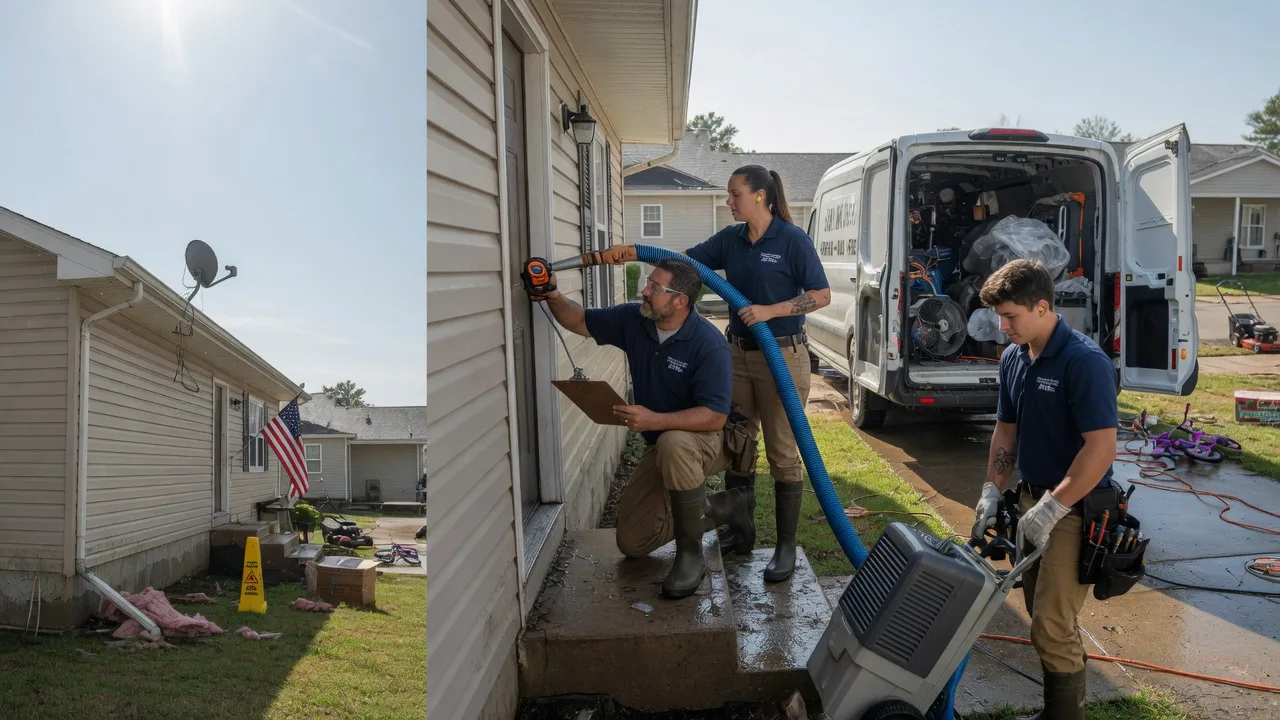 Ceiling Water Damage Restoration in North Zulch, TX near me