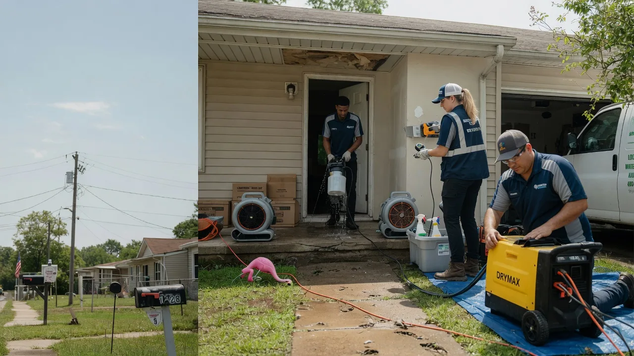 Storm Damage Water Removal in North Zulch, TX near me
